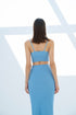 V NECK CROP TOP - Barrus London